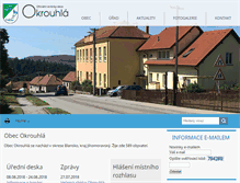 Tablet Screenshot of okrouhla.cz